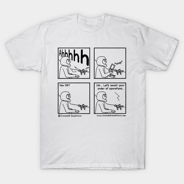 Bike apathy T-Shirt by crampedconditions